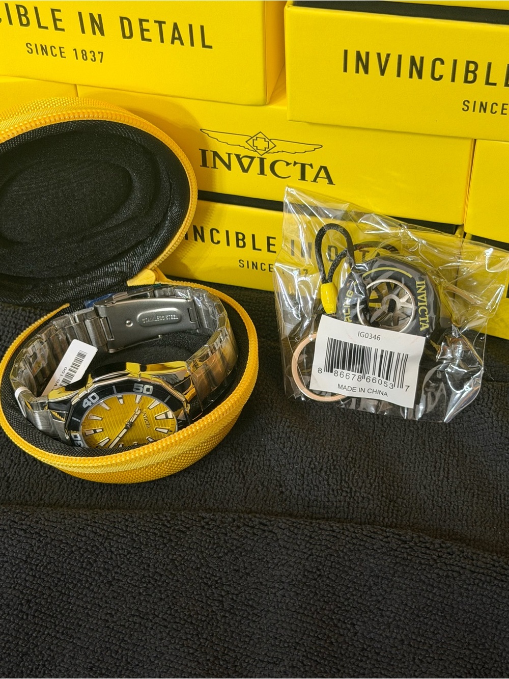 Invicta Pro Diver Meridian Men’s SPECIAL EDITION Watch Set - 46mm, Silver